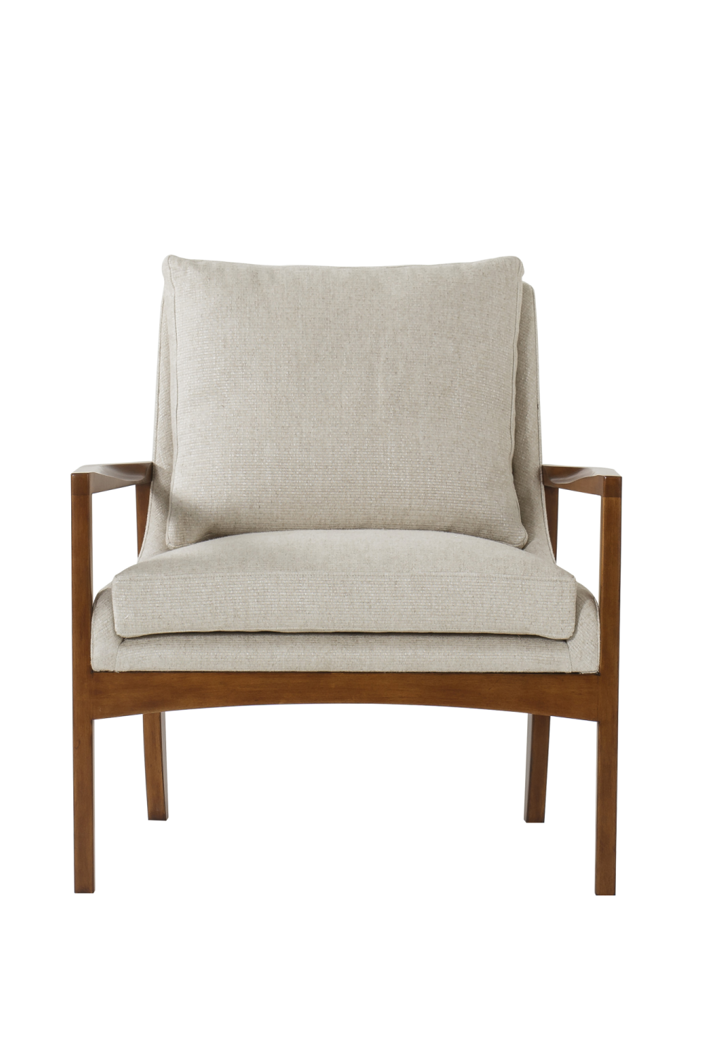 Beech Frame Natural Upholstery Chair | Andrew Martin Tarlow | Woodfurniture.com