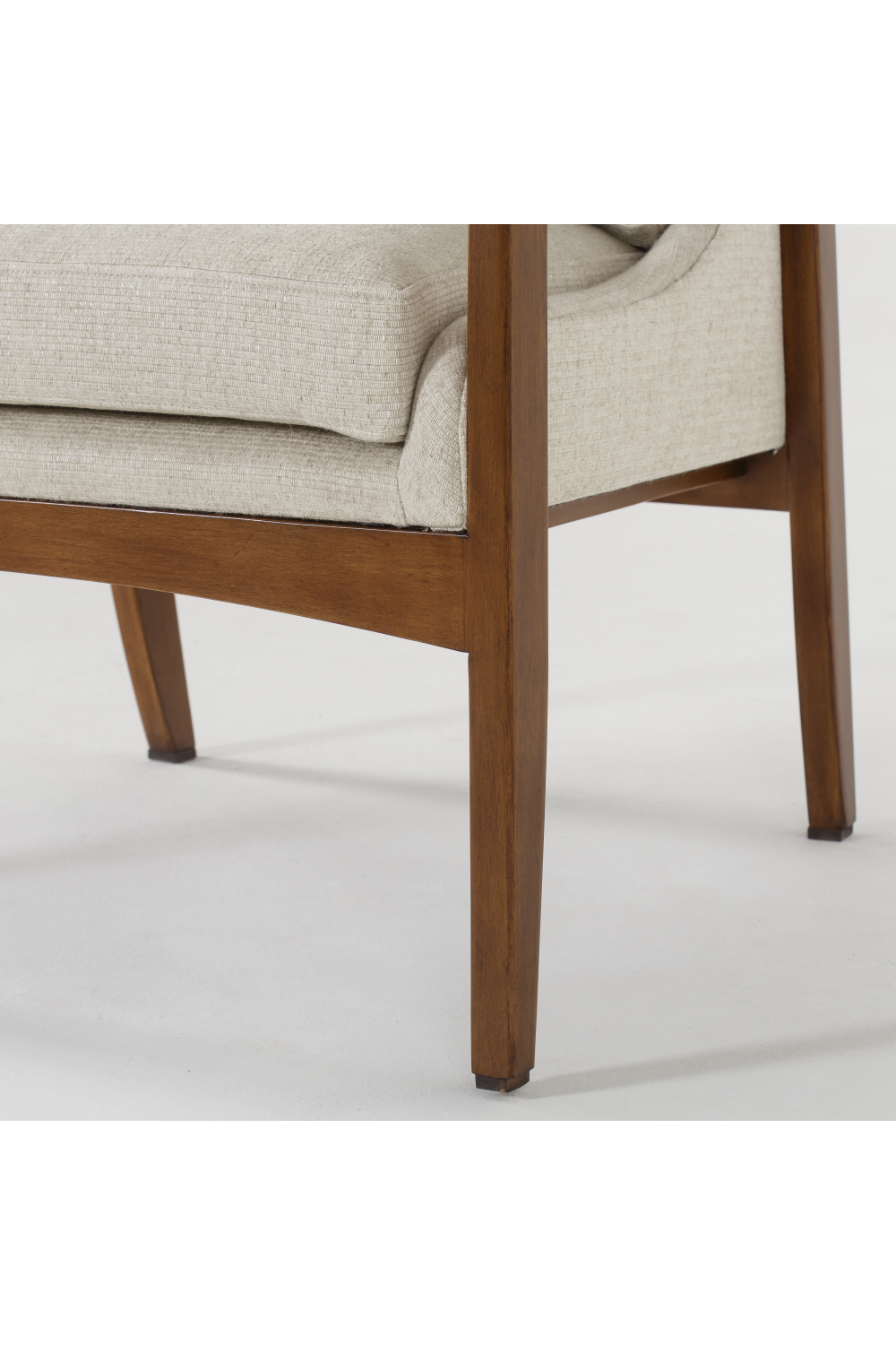 Beech Frame Natural Upholstery Chair | Andrew Martin Tarlow | Woodfurniture.com