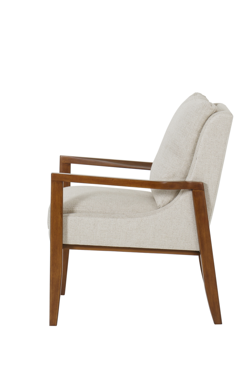 Beech Frame Natural Upholstery Chair | Andrew Martin Tarlow | Woodfurniture.com
