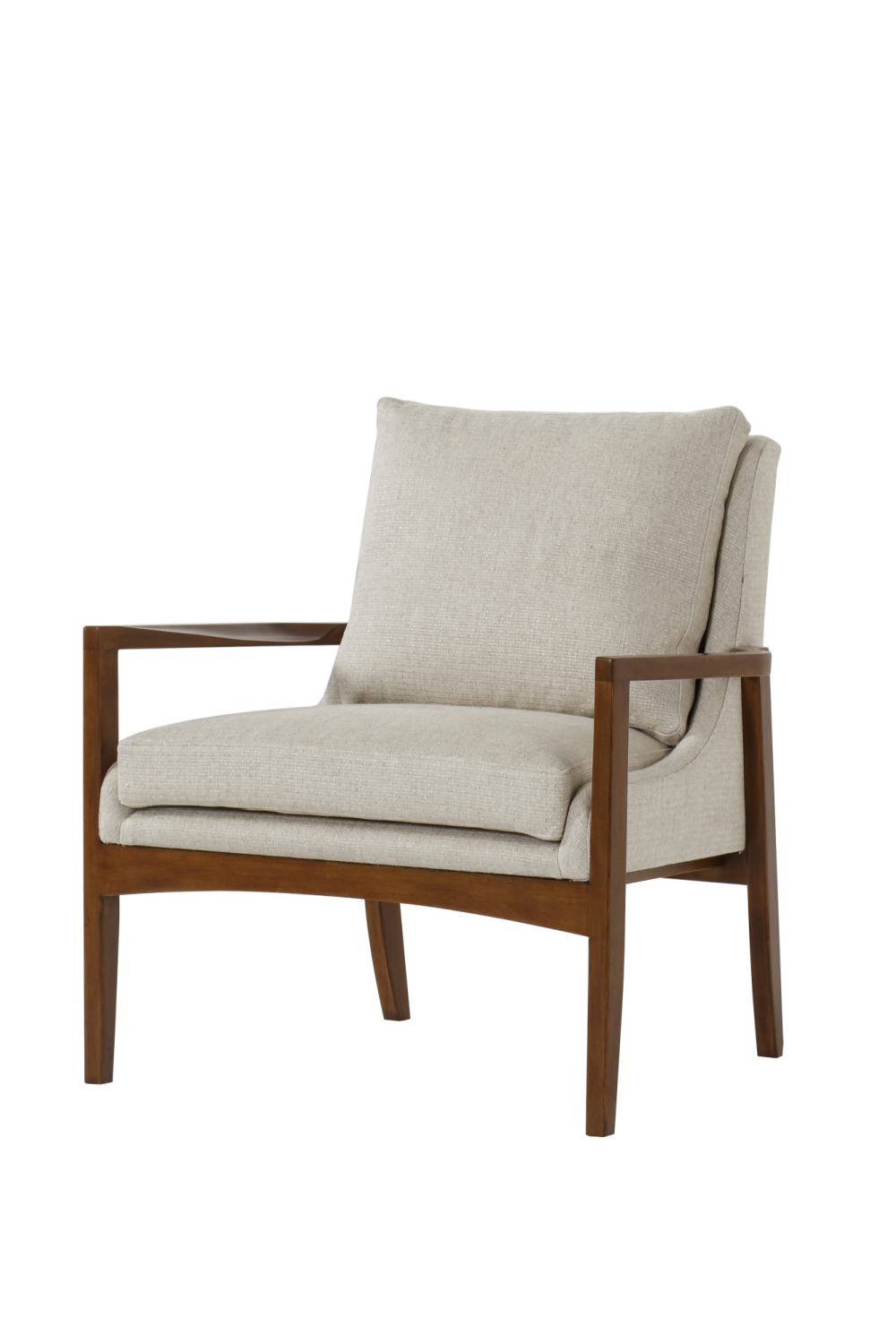 Beech Frame Natural Upholstery Chair | Andrew Martin Tarlow | Woodfurniture.com