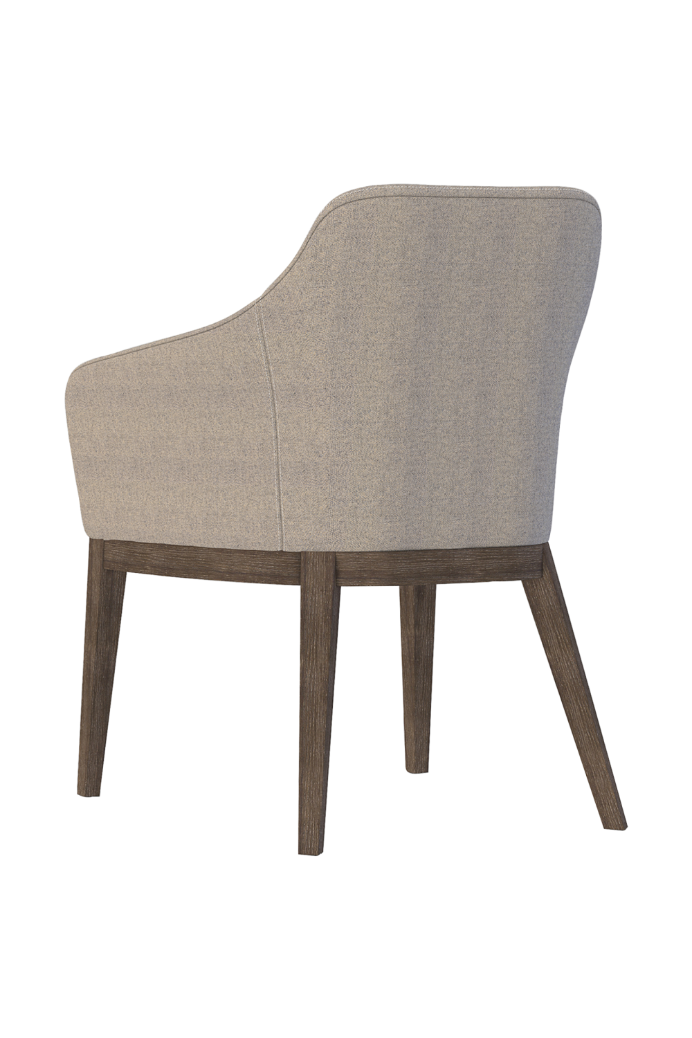 Gray Upholstery Dining Armchair | Andrew Martin Emerson | Woodfurniture.com