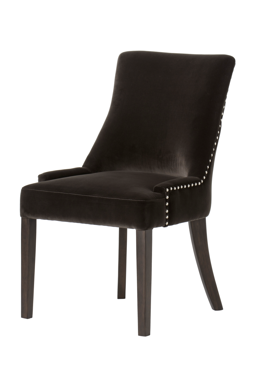 Contemporary Velvet Dining Chair | Andrew Martin Heron | Woodfurniture.com