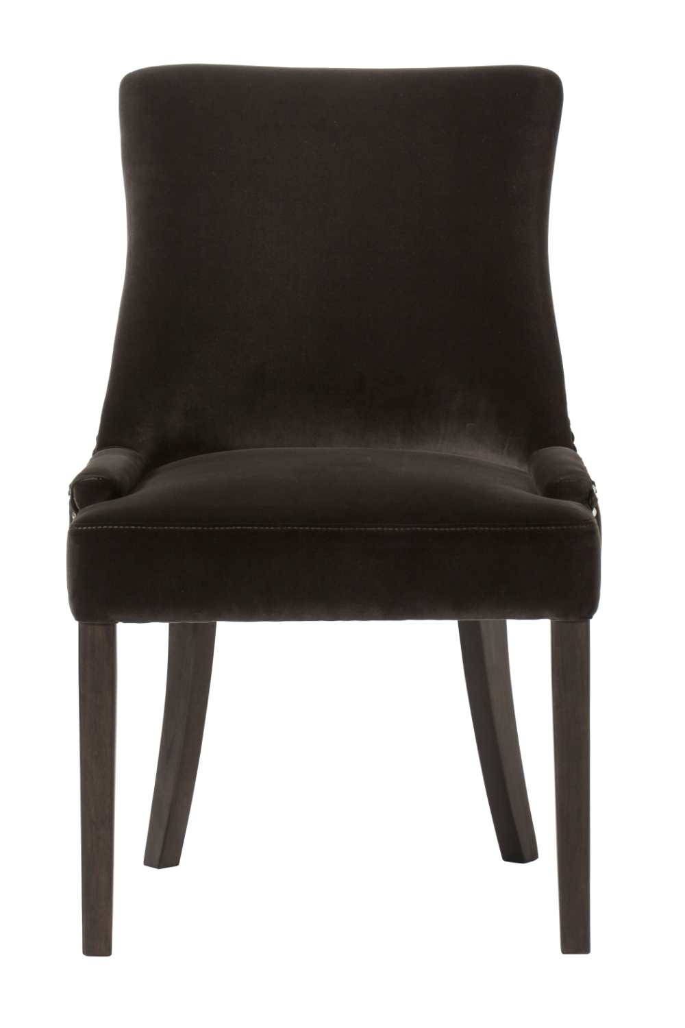 Contemporary Velvet Dining Chair | Andrew Martin Heron | Woodfurniture.com