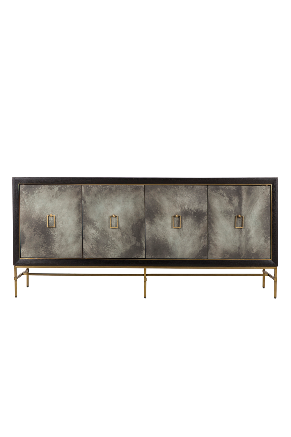 Ebonized Ash Four Door Sideboard | Andrew Martin Levi | Woodfurniture.com