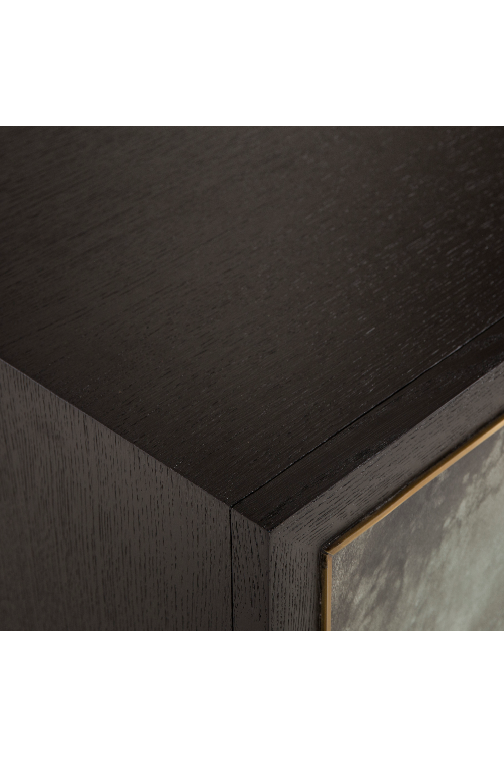 Ebonized Ash Four Door Sideboard | Andrew Martin Levi | Woodfurniture.com