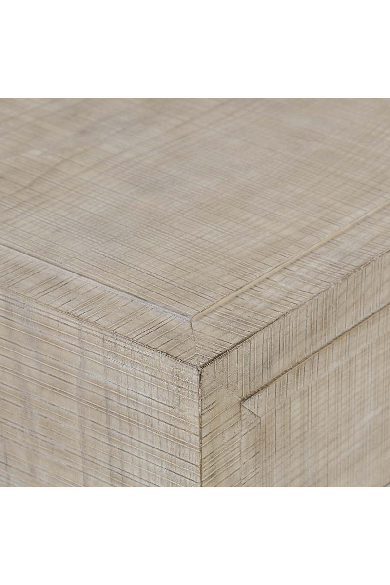 Large Ashwood Bedside Table | Andrew Martin Raffles | Woodfurniture.com