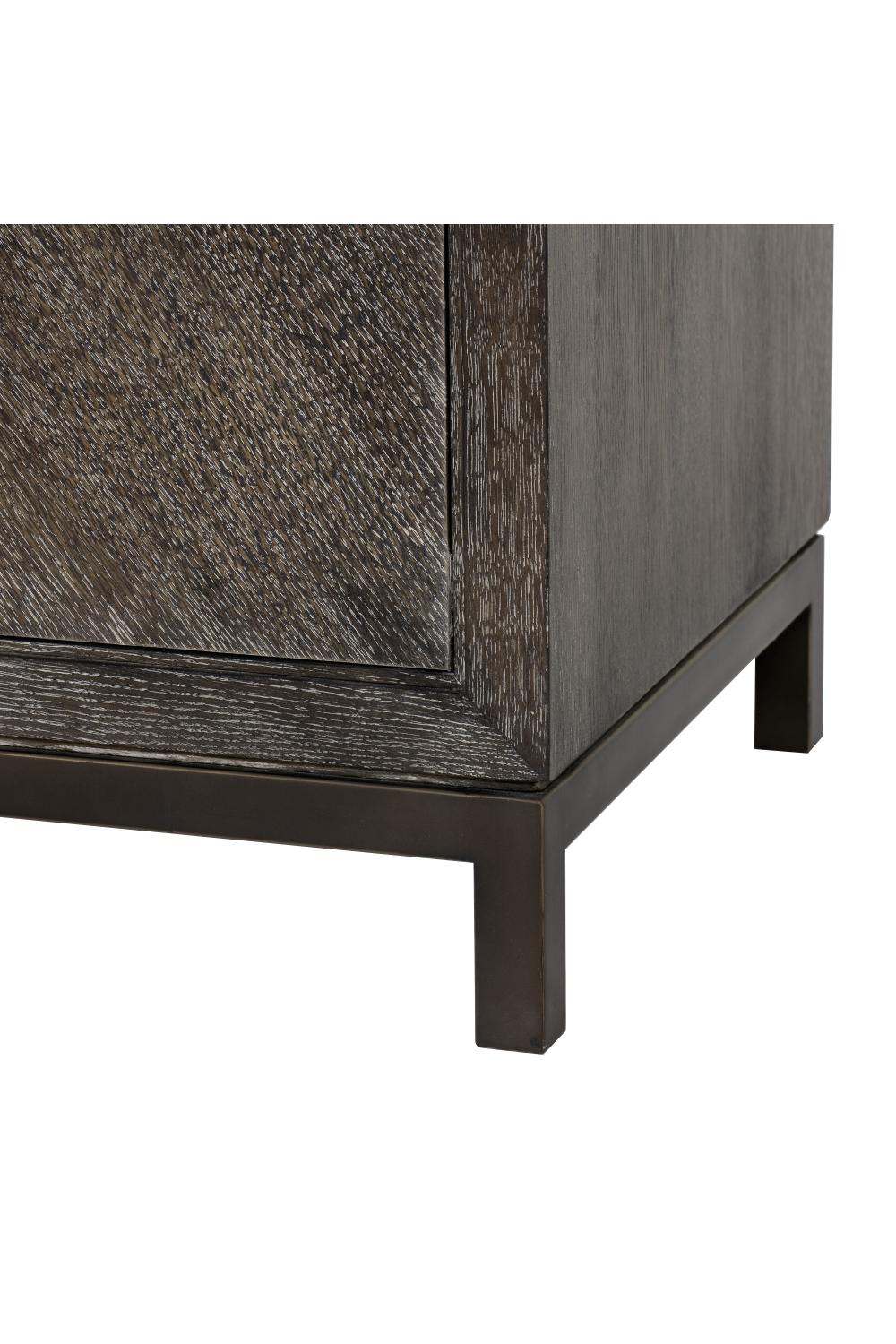 Dark Oak with White Top Sideboard | Andrew Martin Emerson | Woodfurniture.com