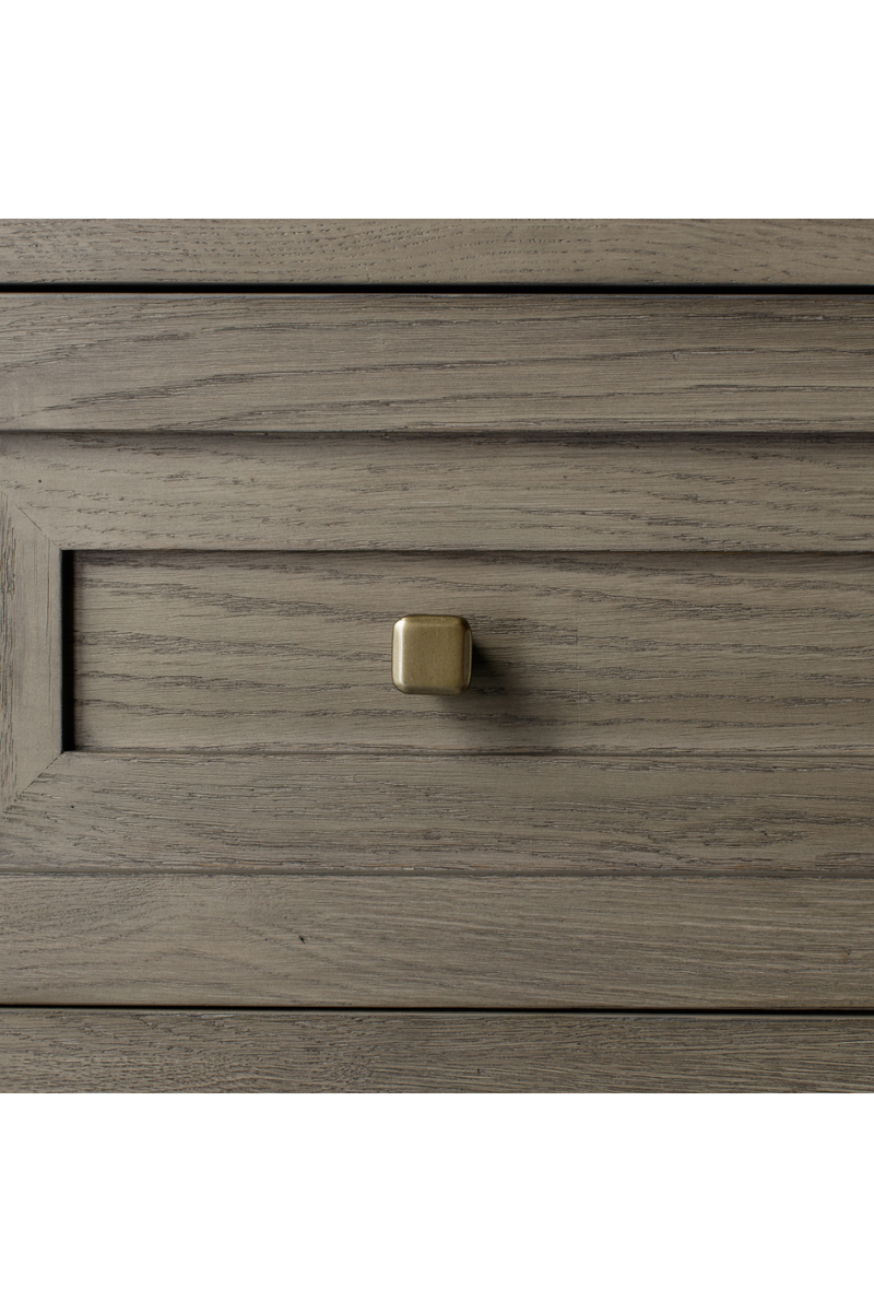 Taupe Oak Six Drawer Dresser | Andrew Martin Claiborne | Woodfurniture.com