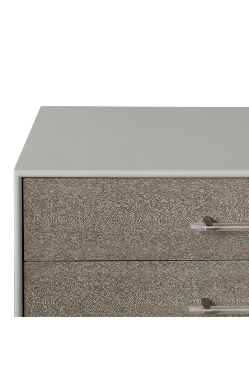 Gray Shagreen Eight Drawer Dresser | Andrew Martin Alice | Woodfurniture.com