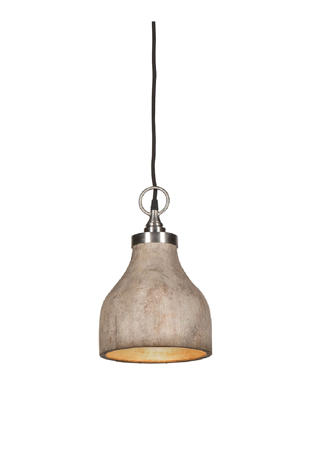 Bell Shaped Driftwood Pendant Light | Andrew Martin Malibu | Woodfurniture.com