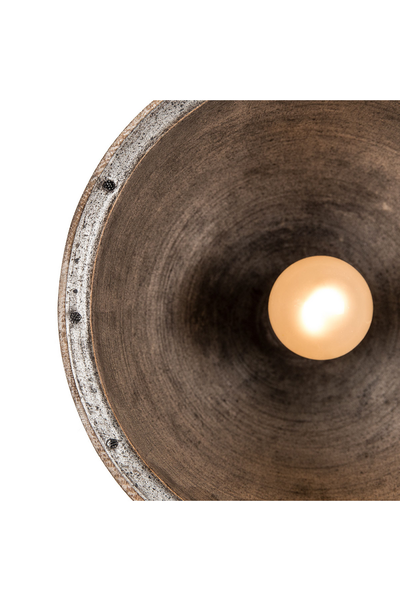 Bell Shaped Driftwood Pendant Light | Andrew Martin Malibu | Woodfurniture.com