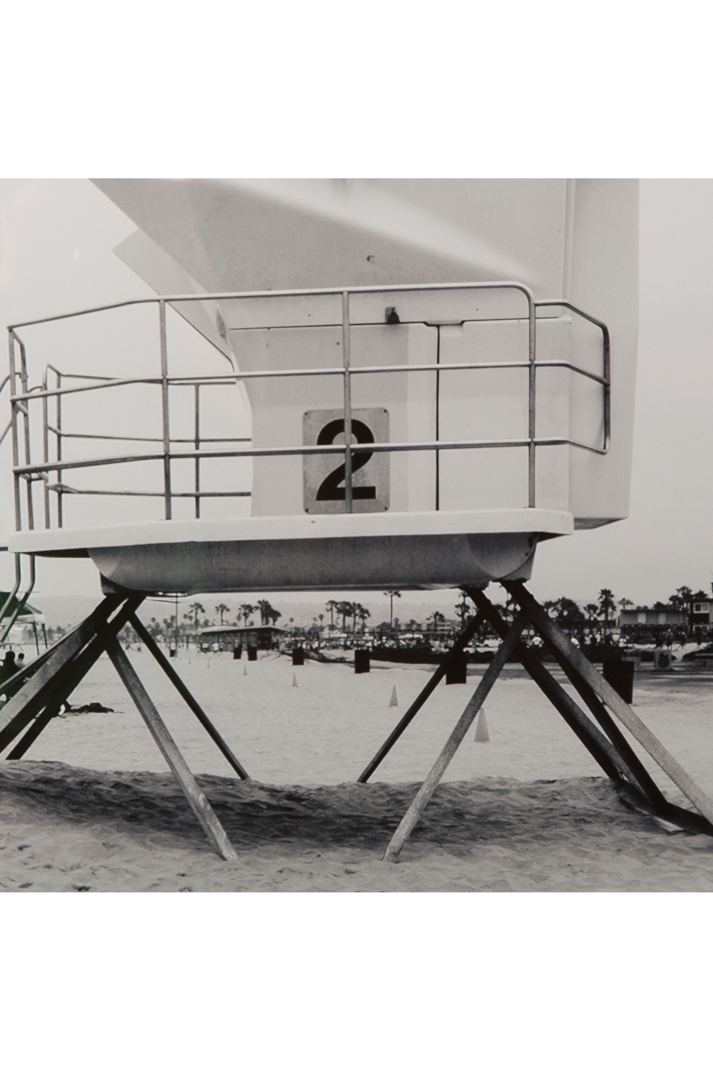 Monochrome Photographic Artwork | Andrew Martin Lifeguard Station | Woodfurniture.com