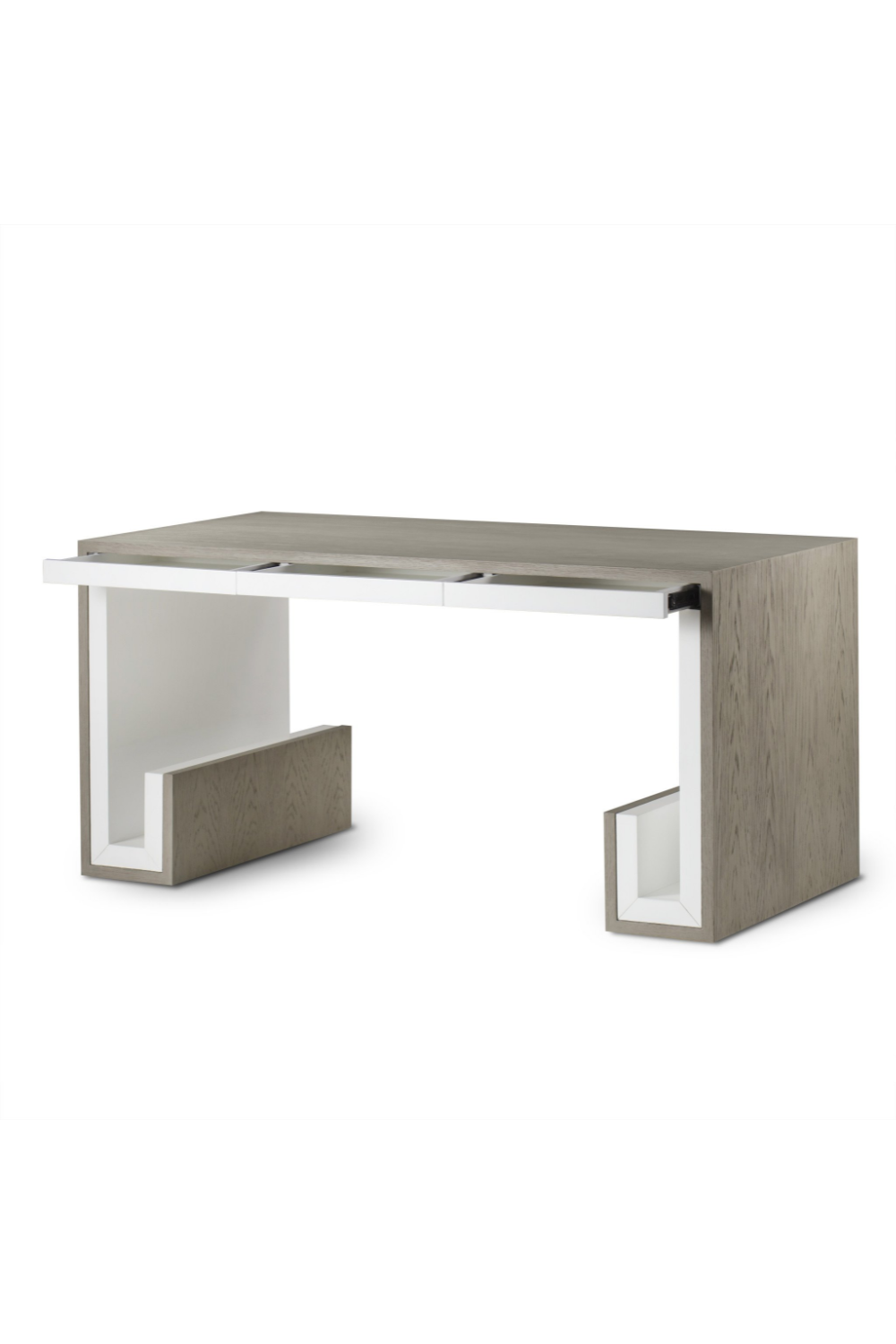 Two-Toned Contemporary Desk | Andrew Martin Danny | Woodfurniture.com