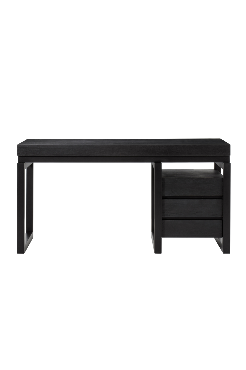 Black Wooden Office Desk | Andrew Martin Forbes | Woodfurniture.com