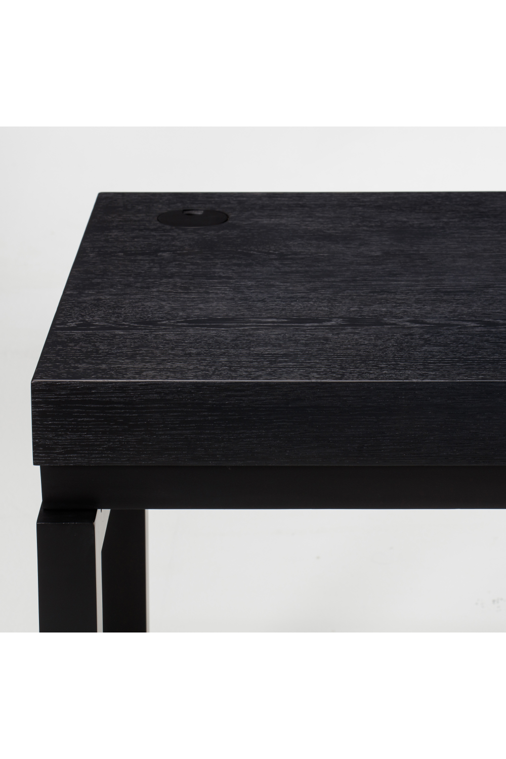 Black Wooden Office Desk | Andrew Martin Forbes | Woodfurniture.com