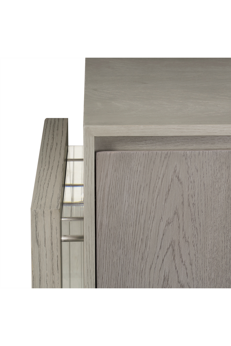 Gray Oak Rectangular Sideboard | Andrew Martin Newman | Woodfurniture.com