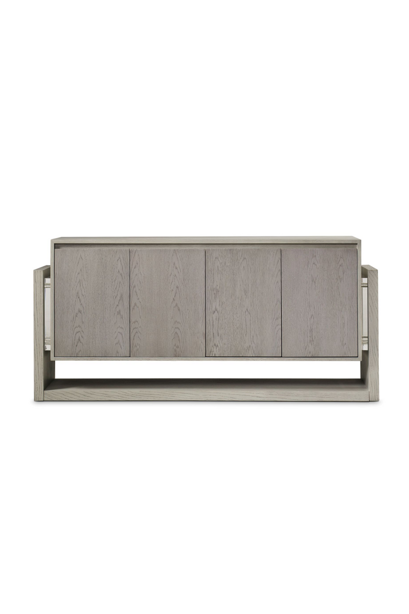 Gray Oak Rectangular Sideboard | Andrew Martin Newman | Woodfurniture.com