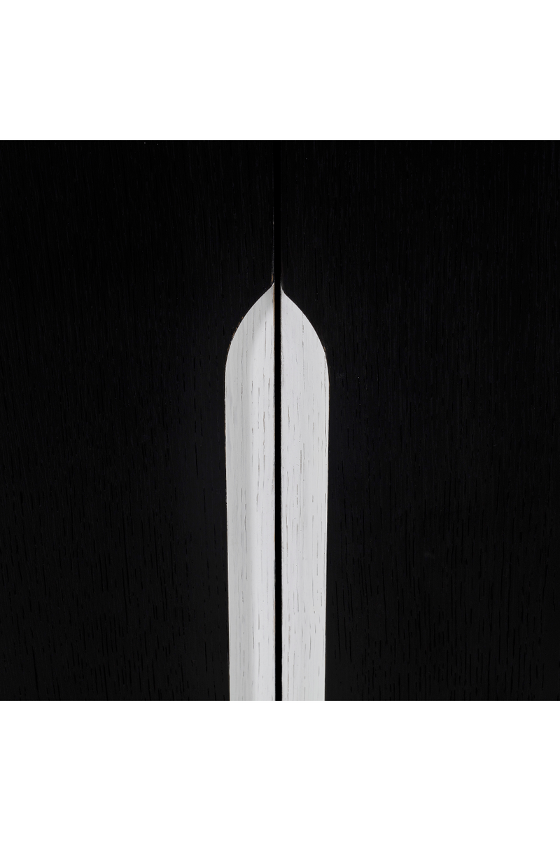 Black Contemporary Sideboard L | Andrew Martin Paris | Woodfurniture.com