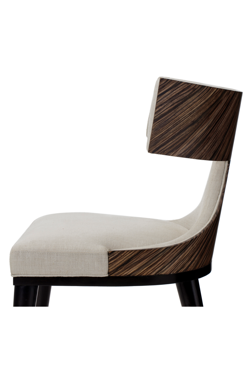 Ivory Hourglass Dining Chair | Andrew Martin Oscar | OROATRADE
