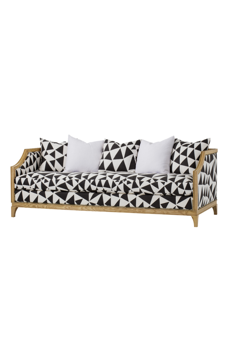 Geometric Upholstered Contemporary Sofa | Andrew Martin Henry | Woodfurniture.com