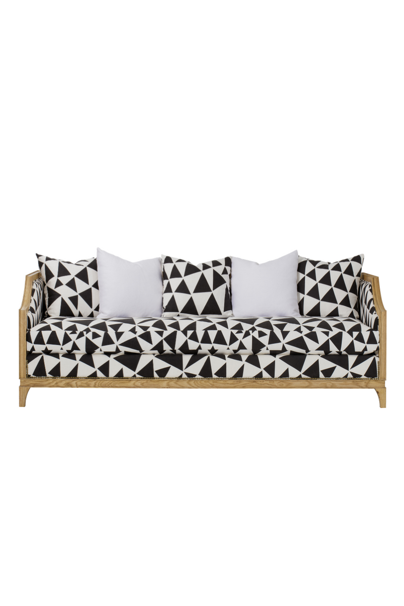 Geometric Upholstered Contemporary Sofa | Andrew Martin Henry | Woodfurniture.com