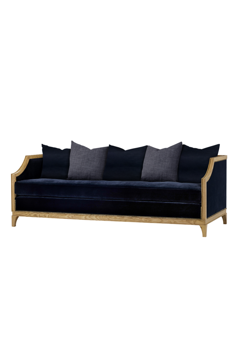 Blue Upholstered Contemporary Sofa | Andrew Martin Henry | Woodfurniture.com