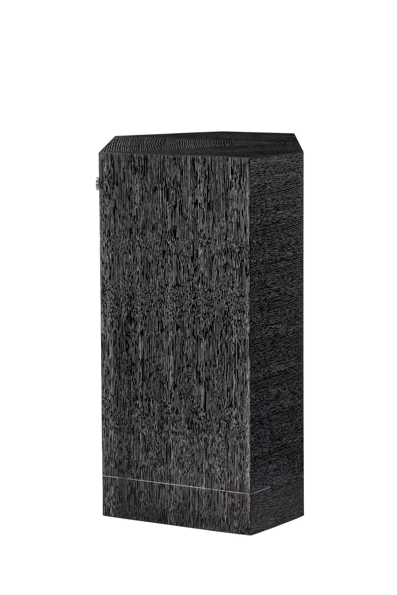 Cerused Black Wood Two Door Sideboard | Andrew Martin Vergal | Woodfurniture.com