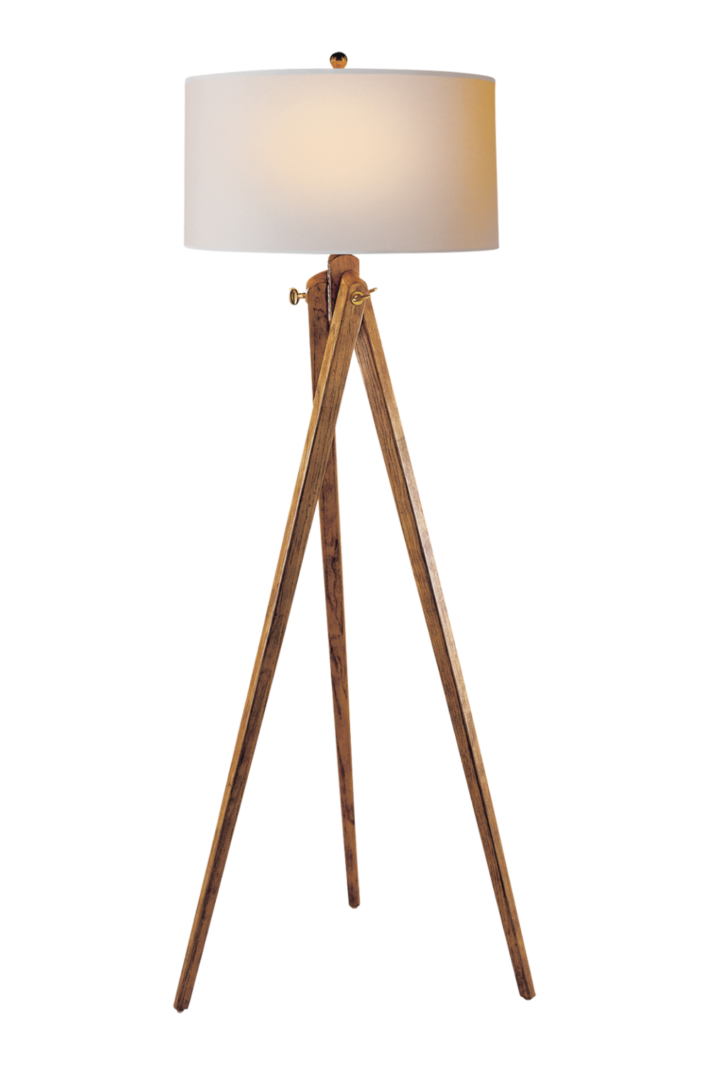 Rustic Floor Lamp | Andrew Martin Tripod  | Woodfurniture.com