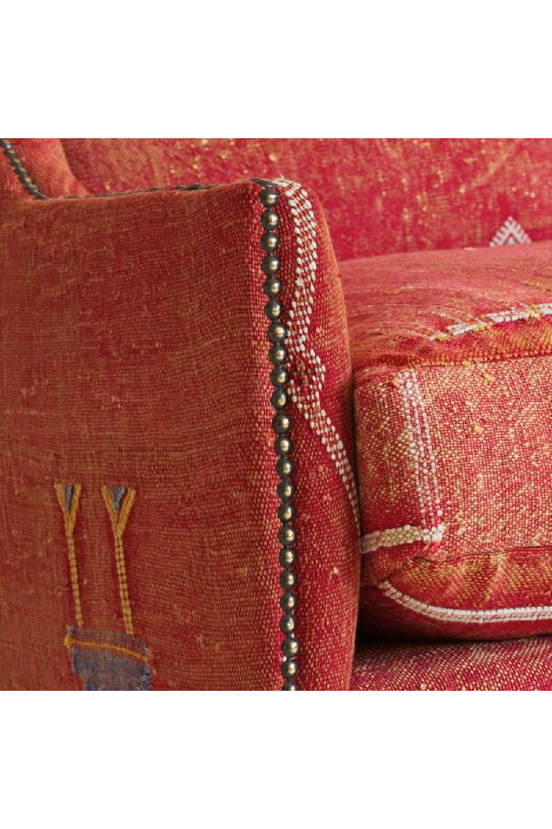 Upholstered Boho Sofa | Andrew Martin Regal | Woodfurniture.com