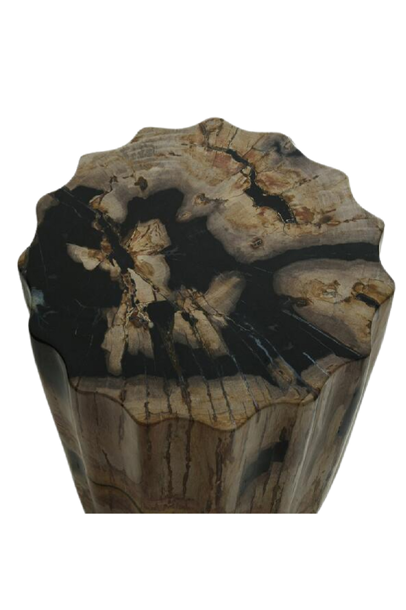 Petrified Wood Side Table | Andrew Martin | Woodfurniture.com