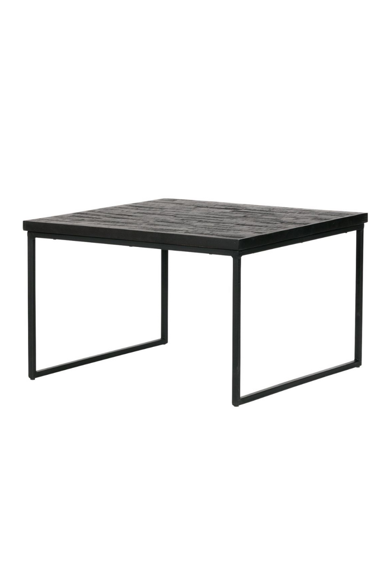 Black Wooden Square Side Table | BePureHome Sharing | Woodfurniture.com
