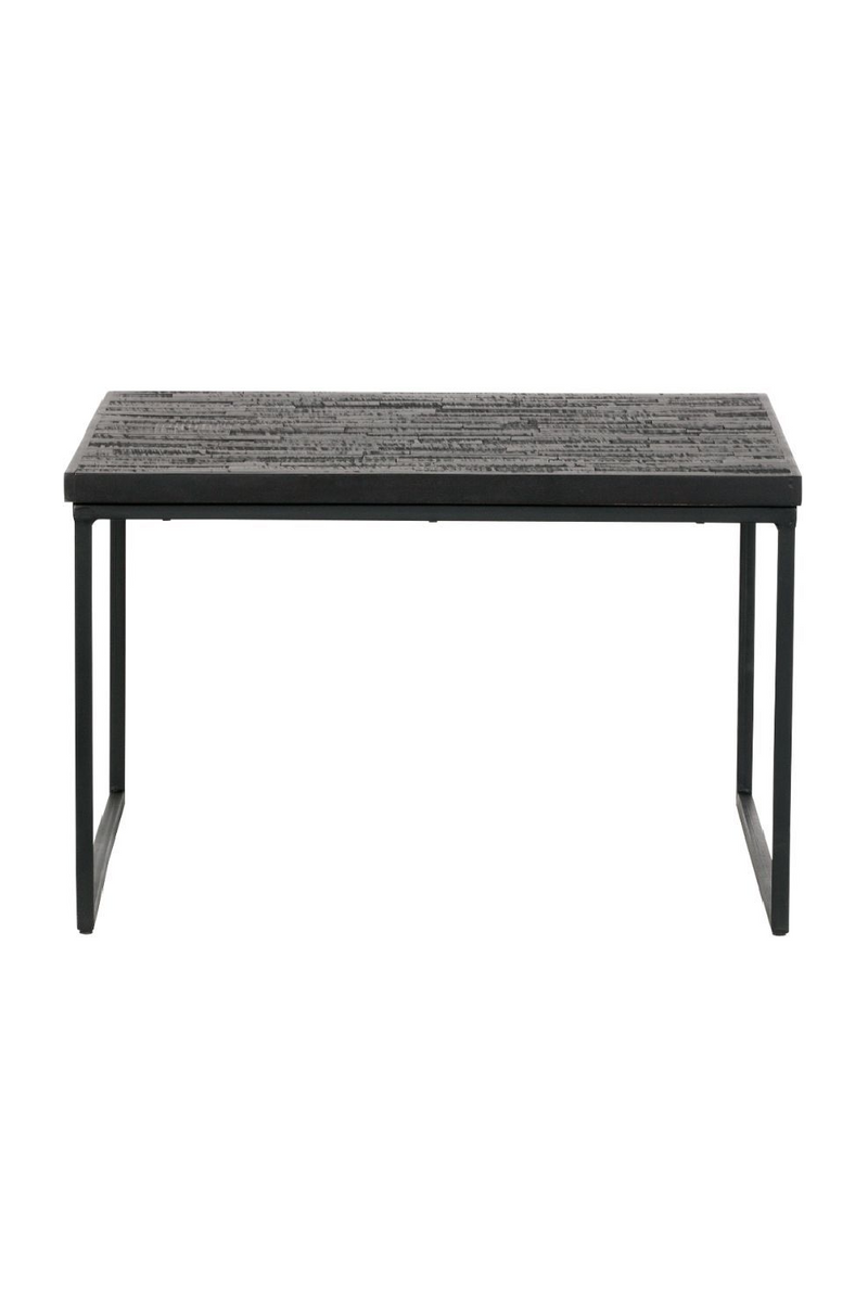 Black Wooden Square Side Table | BePureHome Sharing | Woodfurniture.com