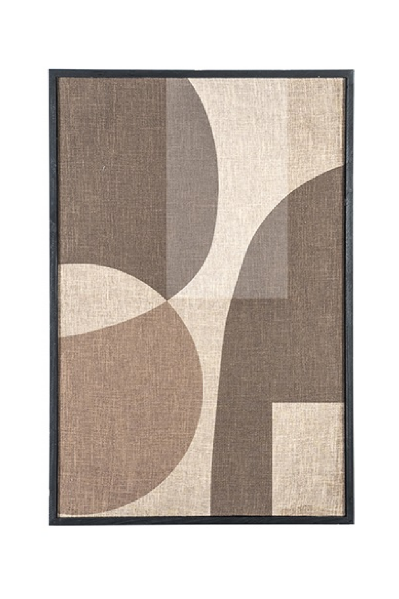 Brown Abstract Artwork Set of 2 S | By-Boo Ato | Woodfurniture.com