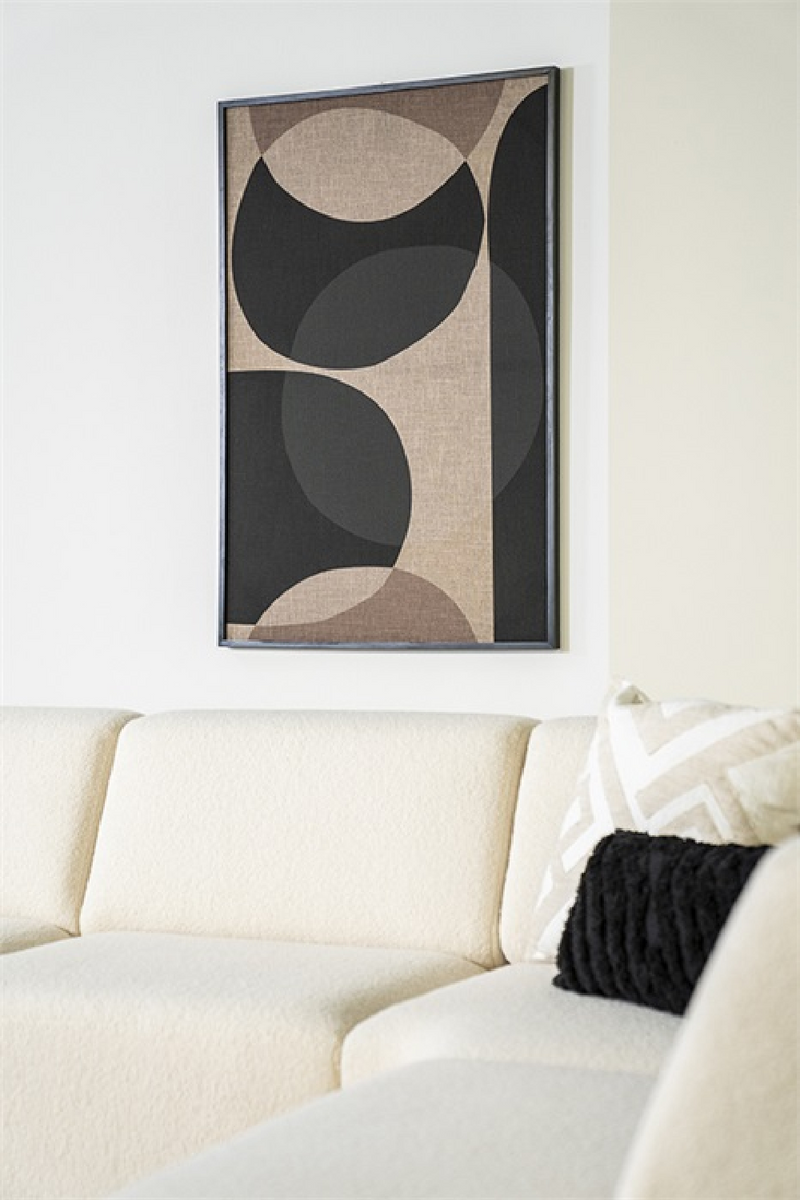Earth-Toned Abstract Artwork Set of 2 S | By-Boo Ato | Woodfurniture.com