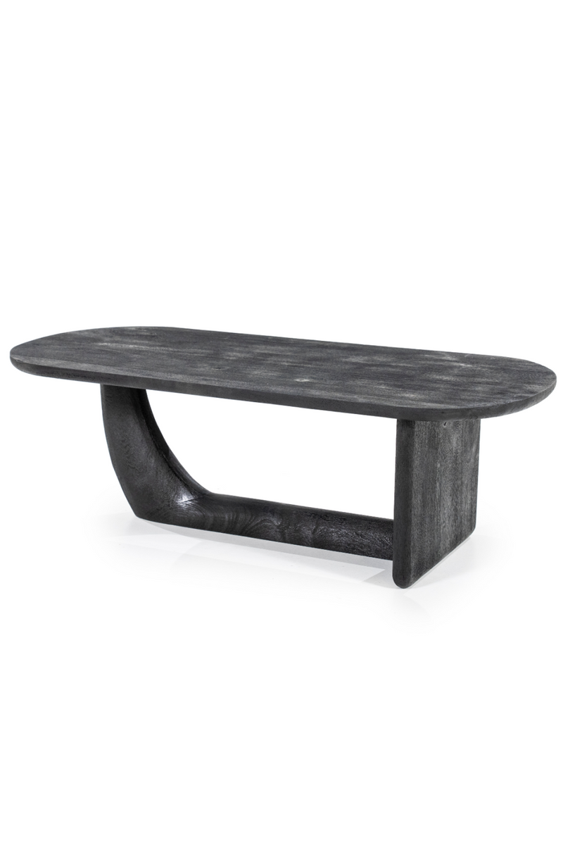 Mango Wood Oval Coffee Table | By-Boo Donn | Woodfurniture.com