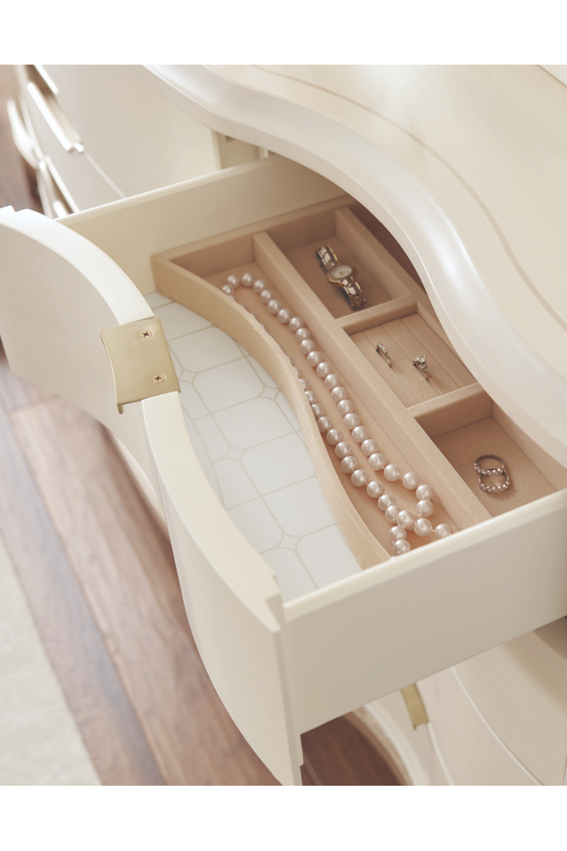 Off White Modern Dresser | Caracole Adela | Woodfurniture.com
