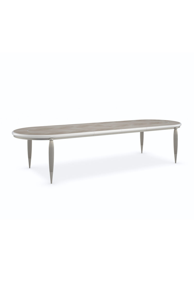 Oval Extendable Dining Table | Caracole Lillian | Woodfurniture.com