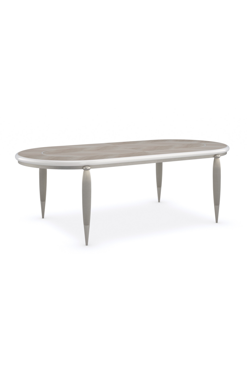 Oval Extendable Dining Table | Caracole Lillian | Woodfurniture.com