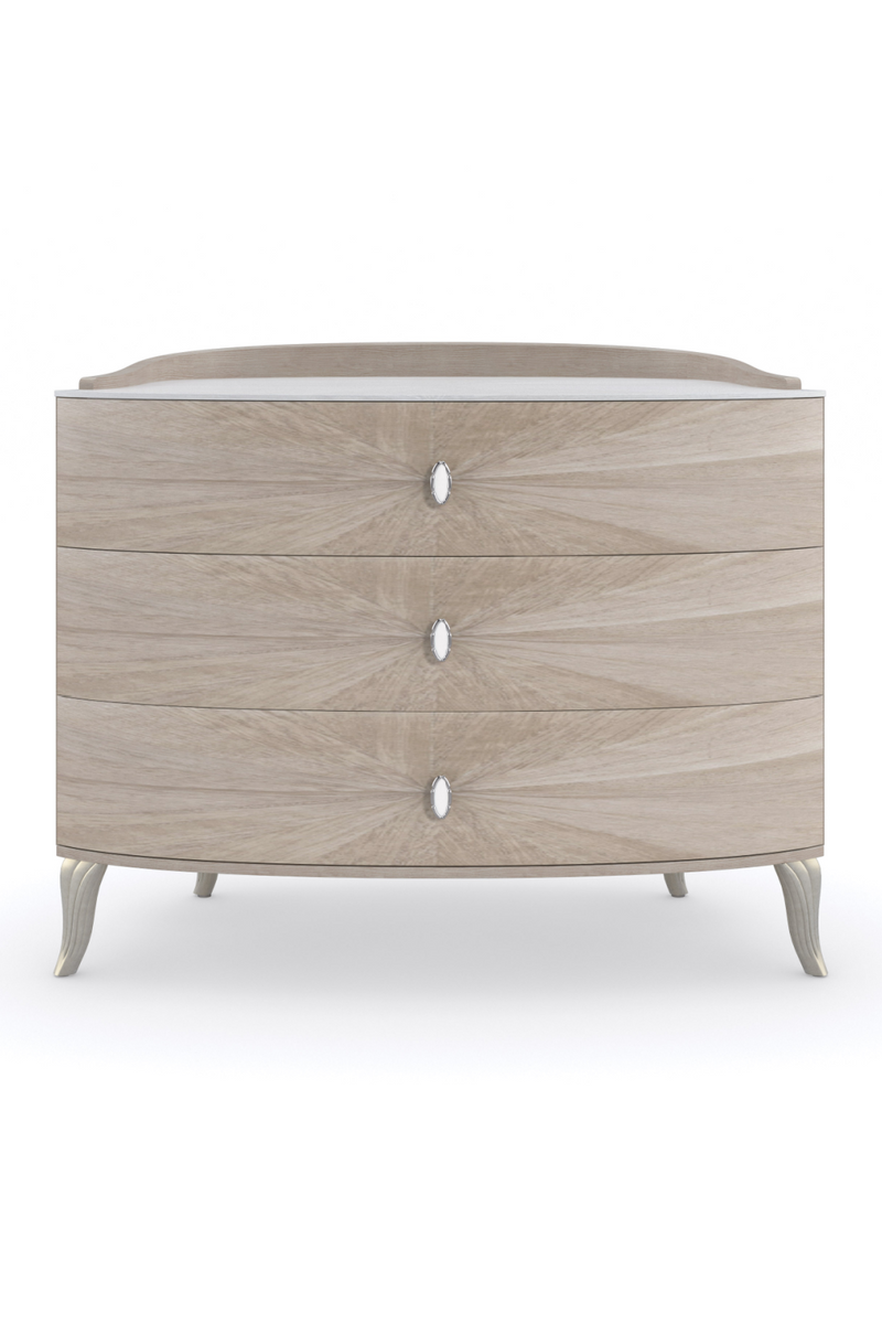 Modern Art Deco Nightstand | Caracole Lillian | Woodfurniture.com