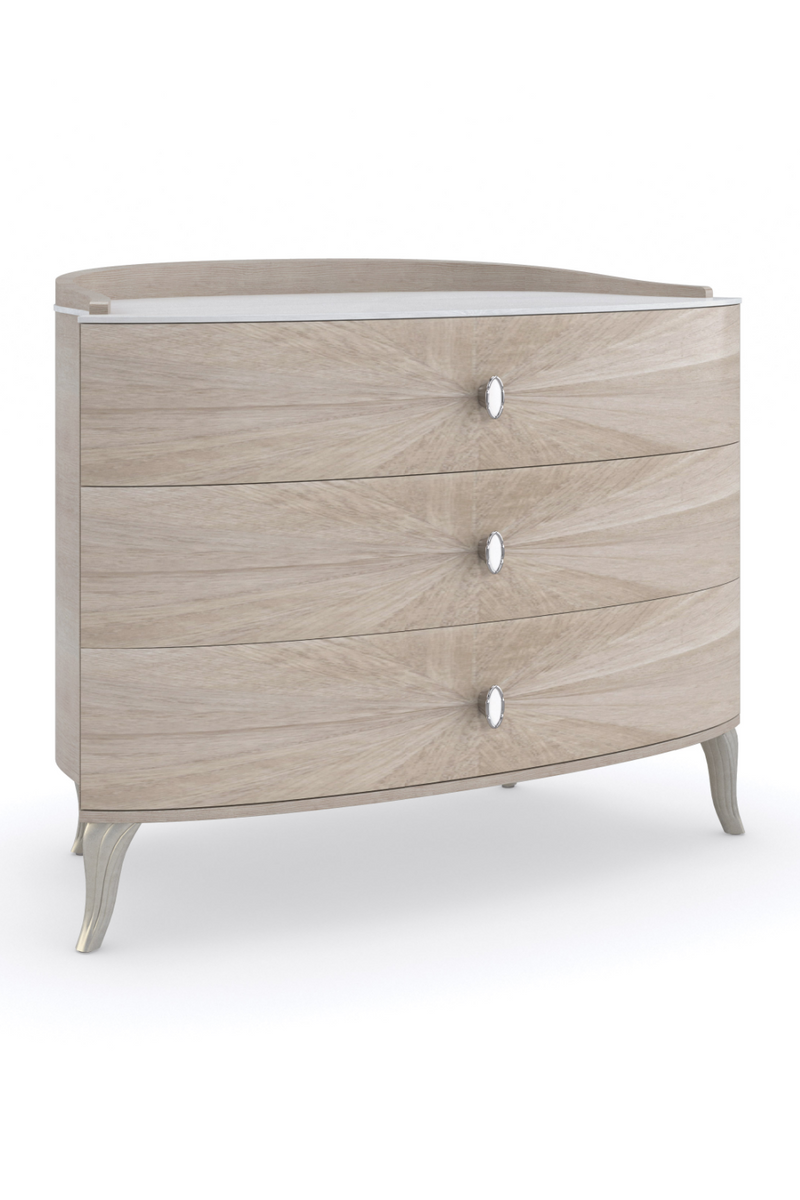 Modern Art Deco Nightstand | Caracole Lillian | Woodfurniture.com