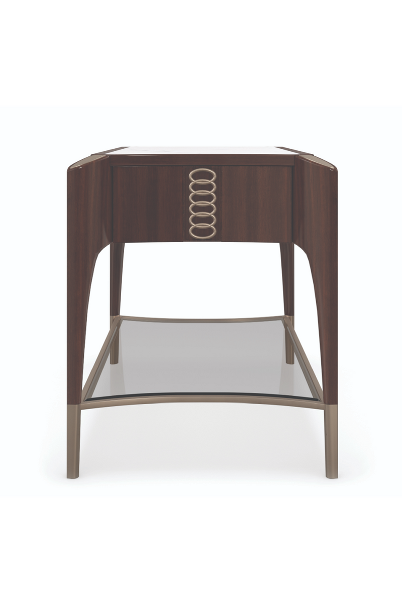 Rectangular Wooden Side Table | Caracole The Oxford | Woodfurniture.com
