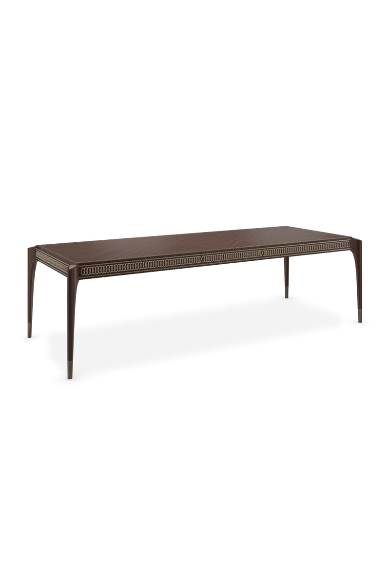 Sapete Wood Dining Table | Caracole The Oxford | Woodfurniture.com