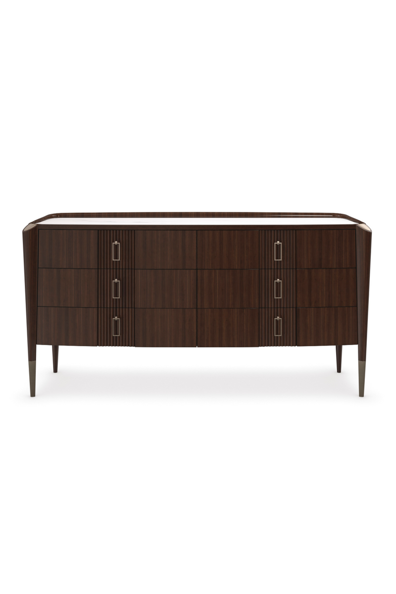 Dark Wood Dresser | Caracole The Oxford | Woodfurniture.com