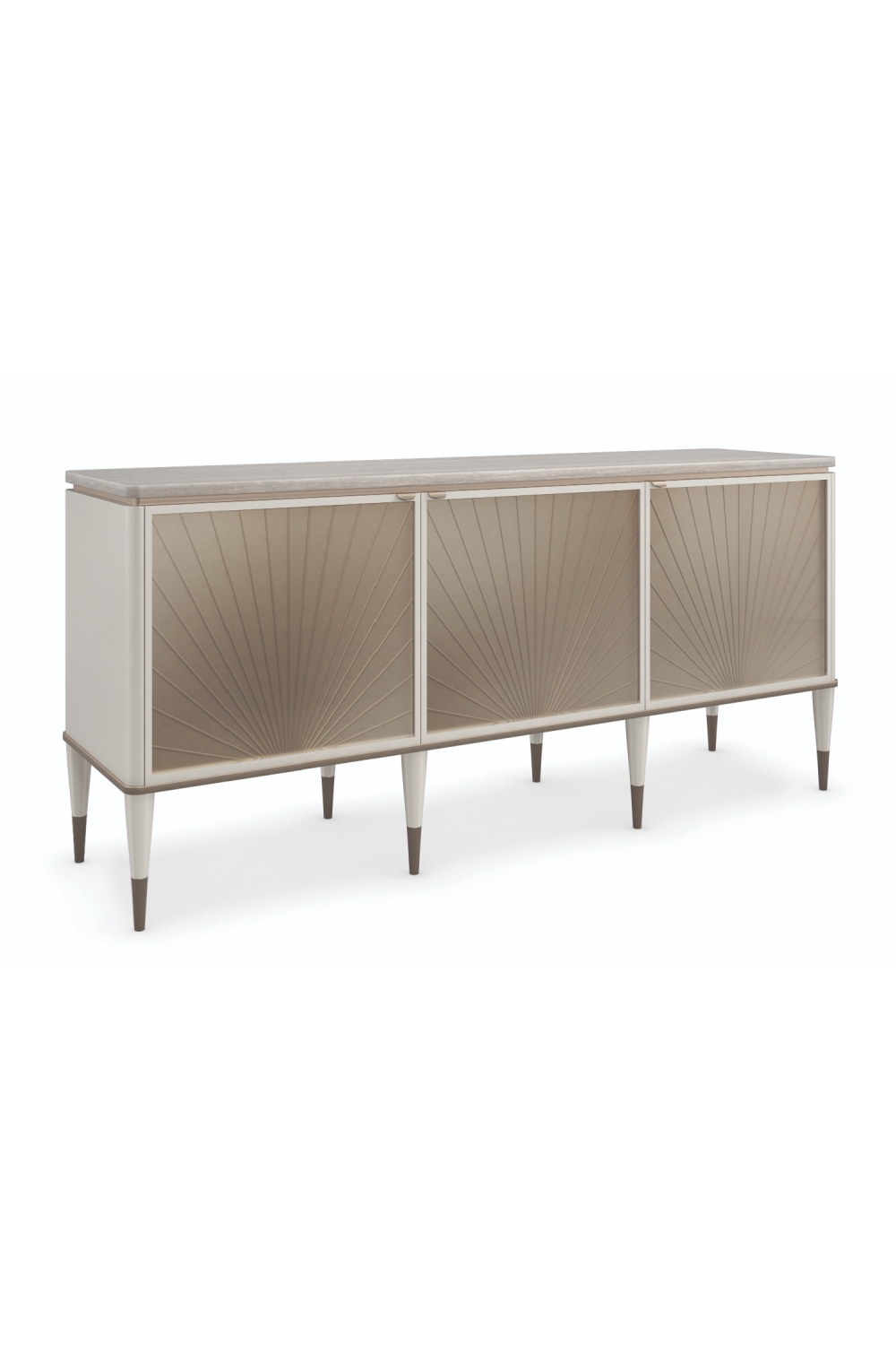 Matte Peral Wooden Sideboard | Caracole Valentina | Woodfurniture.com