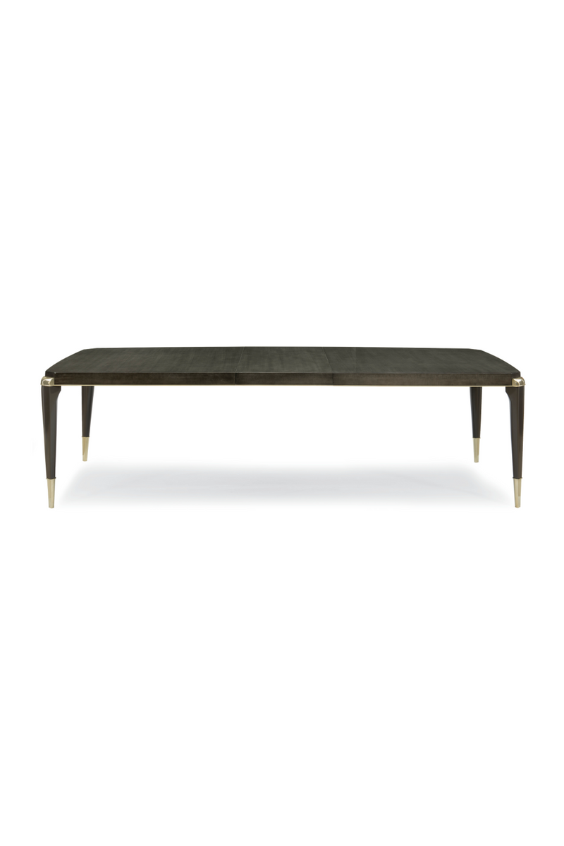 Black Modern Dining Table | Caracole All Trimmed Out | Woodfurniture.com