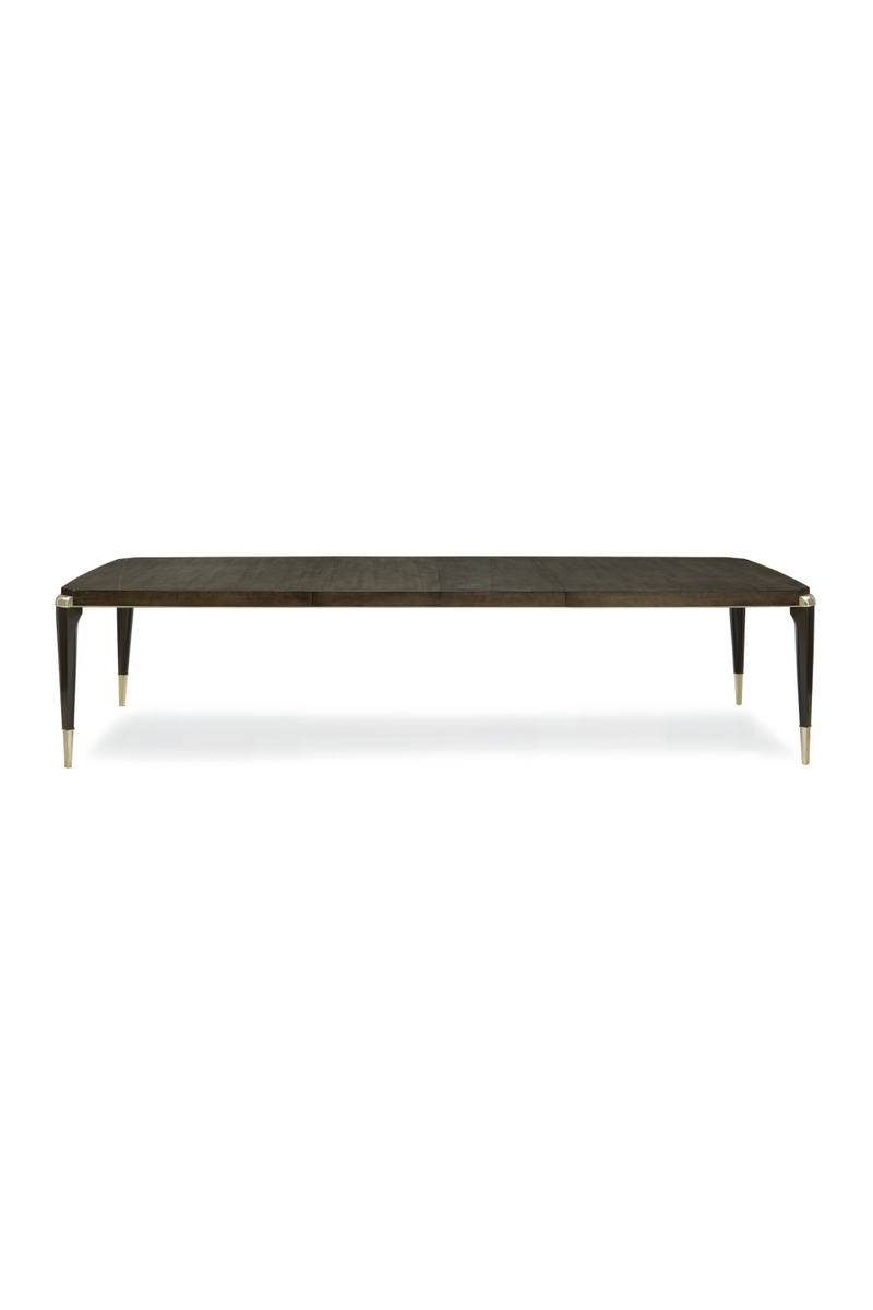 Black Modern Dining Table | Caracole All Trimmed Out | Woodfurniture.com