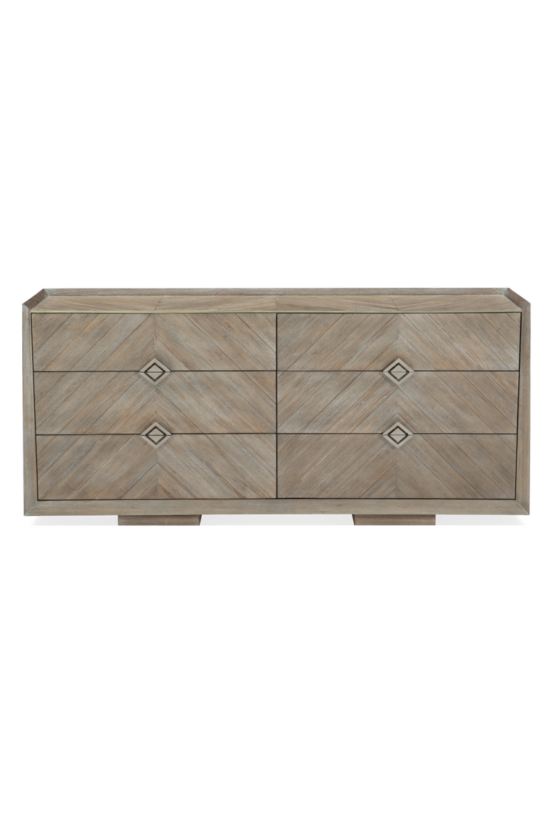 Ash Chevron Dresser | Caracole Naturally | Woodfurniture.com