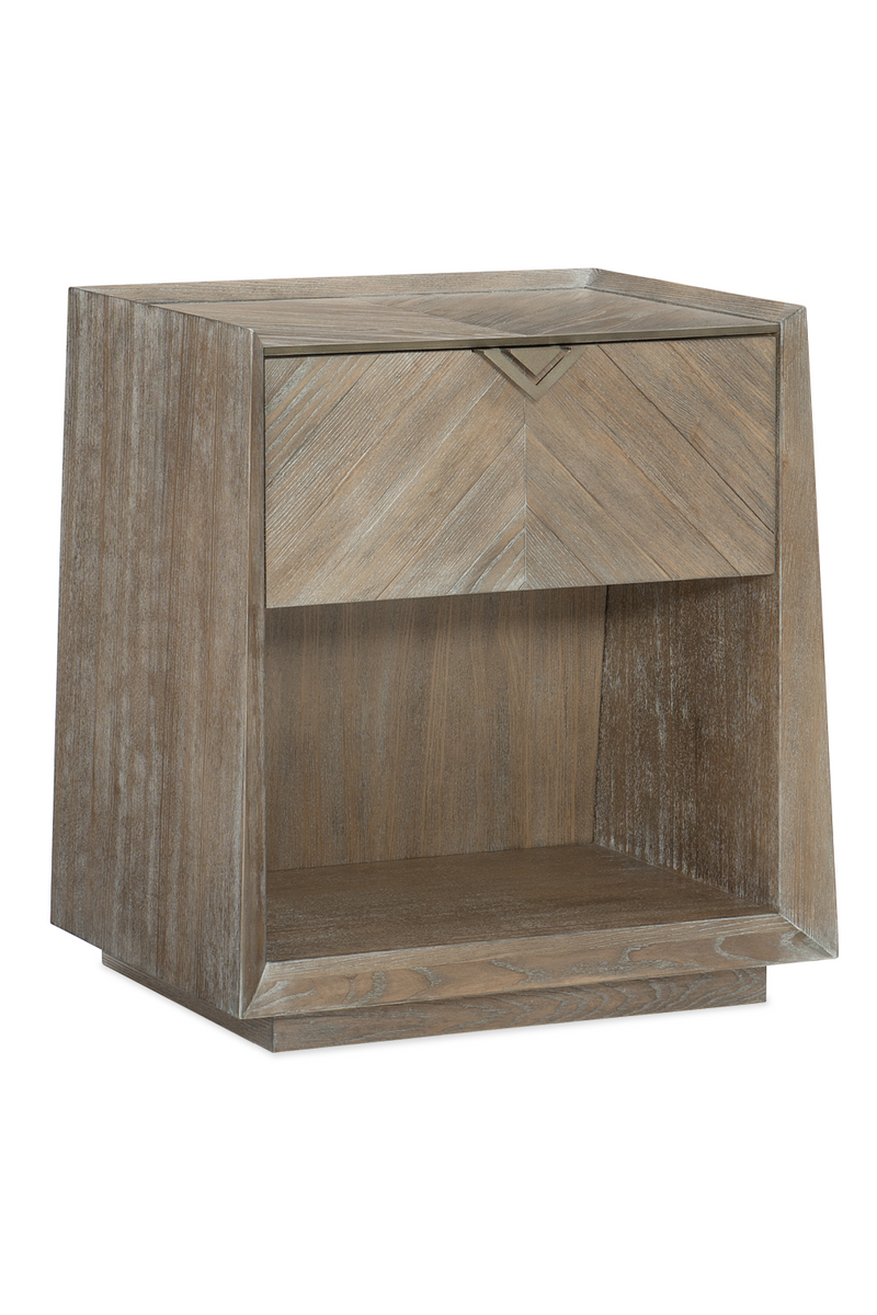 Ash Driftwood Rustic Nightstand | Caracole Earthly Delight | Woodfurniture.com