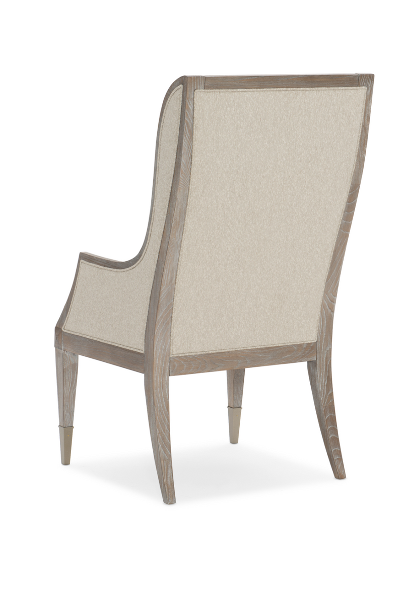 Ash Framed Accent Armchair | Caracole Open Arms| Woodfurniture.com