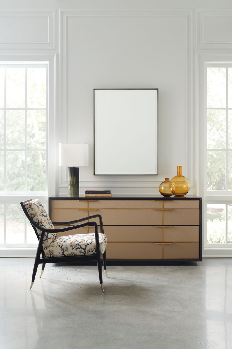 Textured Vinyl Dresser | Caracole All Wrapped Up | Woodfurniture.com